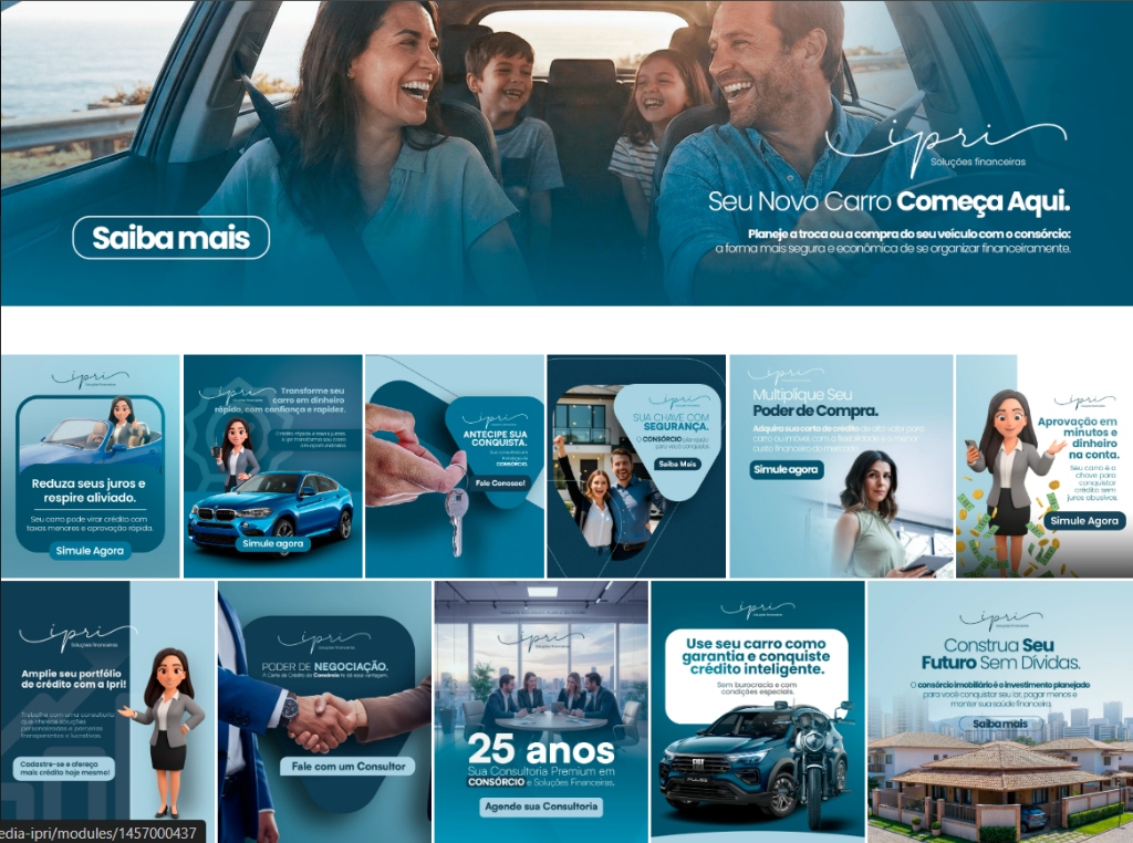 Criativos IPRI Soluções Financeiras