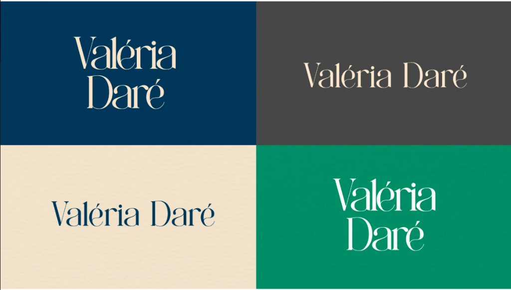 Identidade Visual Valéria Daré